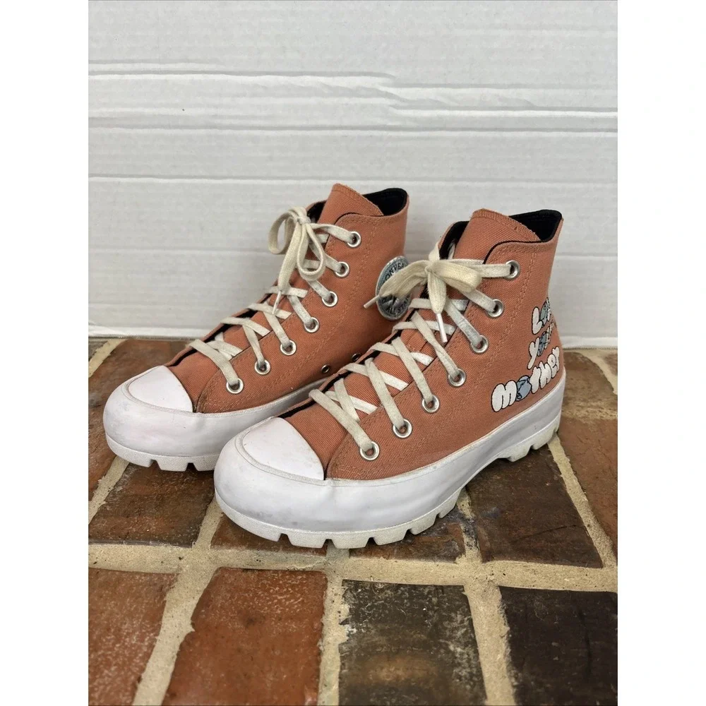 Converse Women's Love Your Mother Earth CTAS Lugged Platform Sneakers Size 6.5